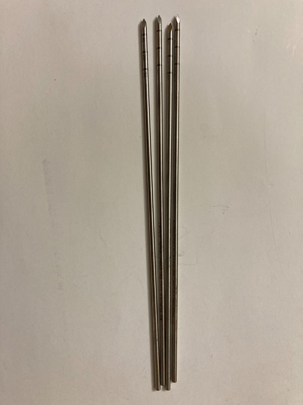 Lot Of 4 Depuy Drill Bit Attachments Orthopedic Instrument 2869-09-001