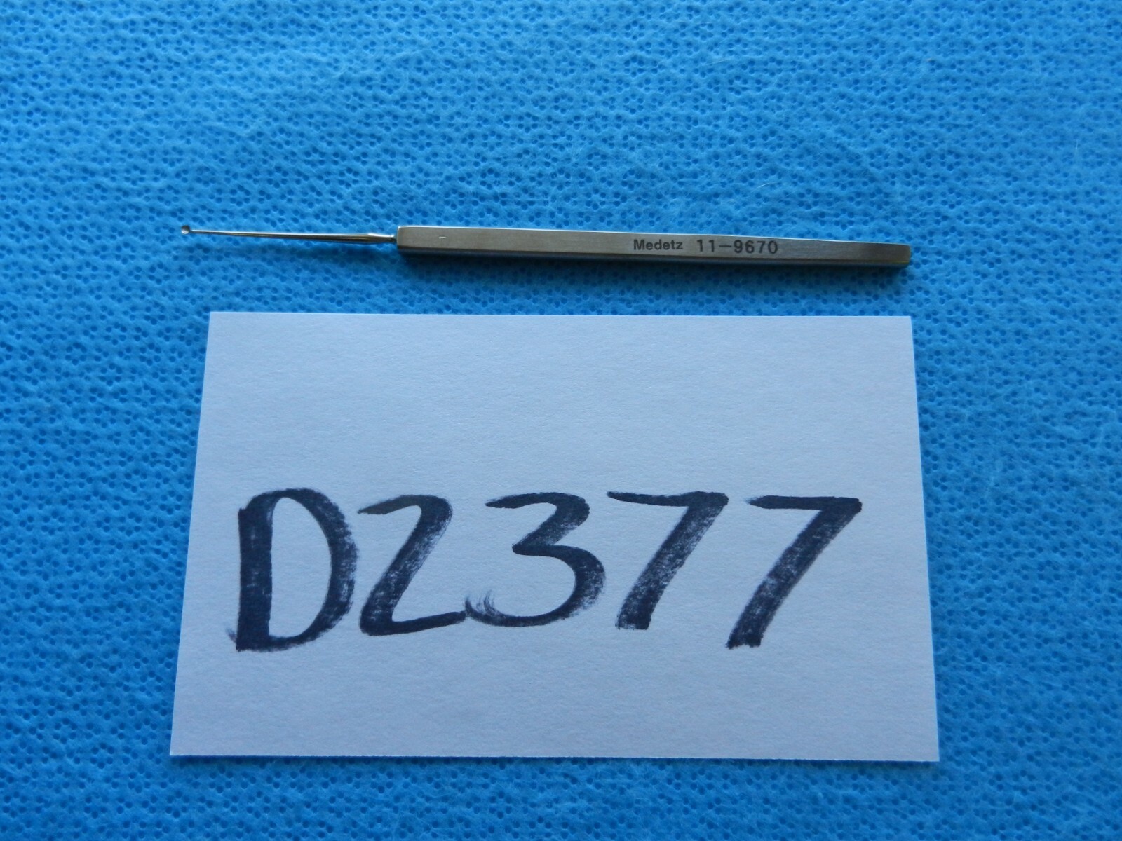 D2377 Medetz Surgical Ophthalmic Size 1 Curette 11-9670