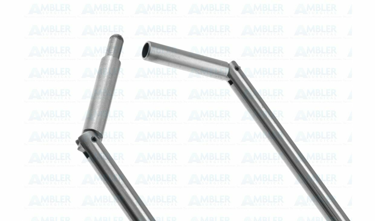 Instrument STRINGER, 2.5″ X 12″, with Center EZ Pin Lock, Premium Stainless
