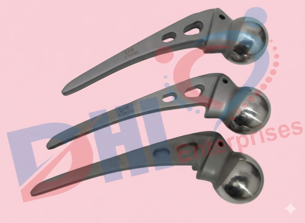 AMP Hip Prosthesis Orthopedic instruments Set 45mm,47mm & 49mm 3 Picecs lot