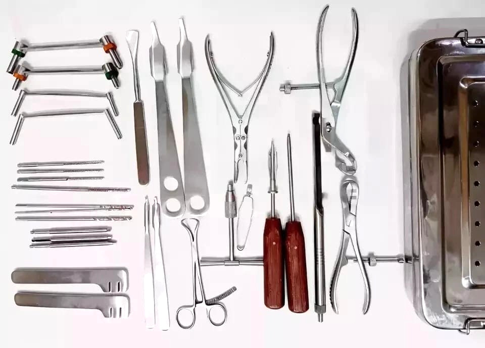 Small Fragment Instruments Orthopedic Surgical Instruments Set 30 Pcs