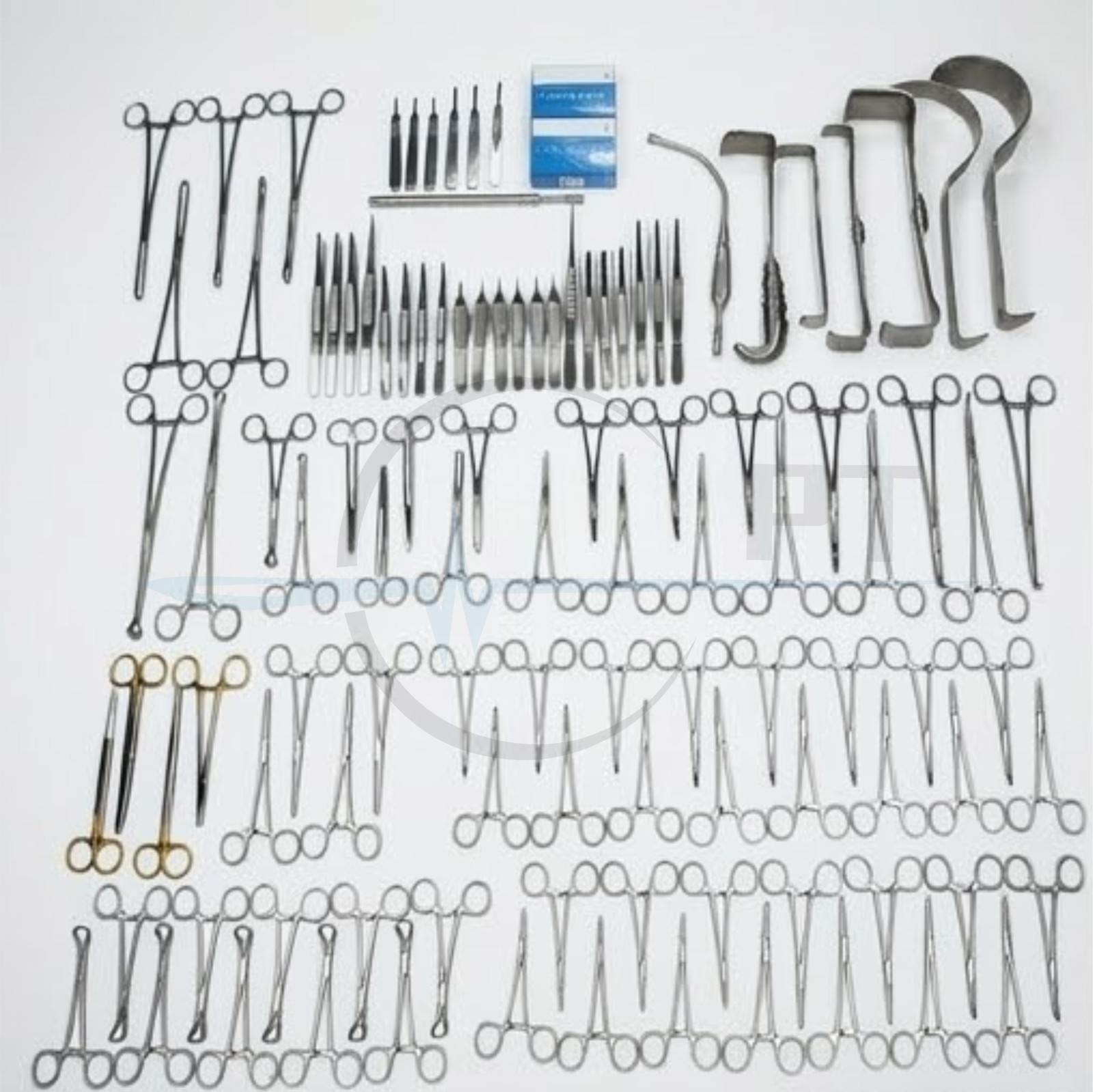 108-Pcs Set Laparotomy Instruments Medical Abdominal Surgery