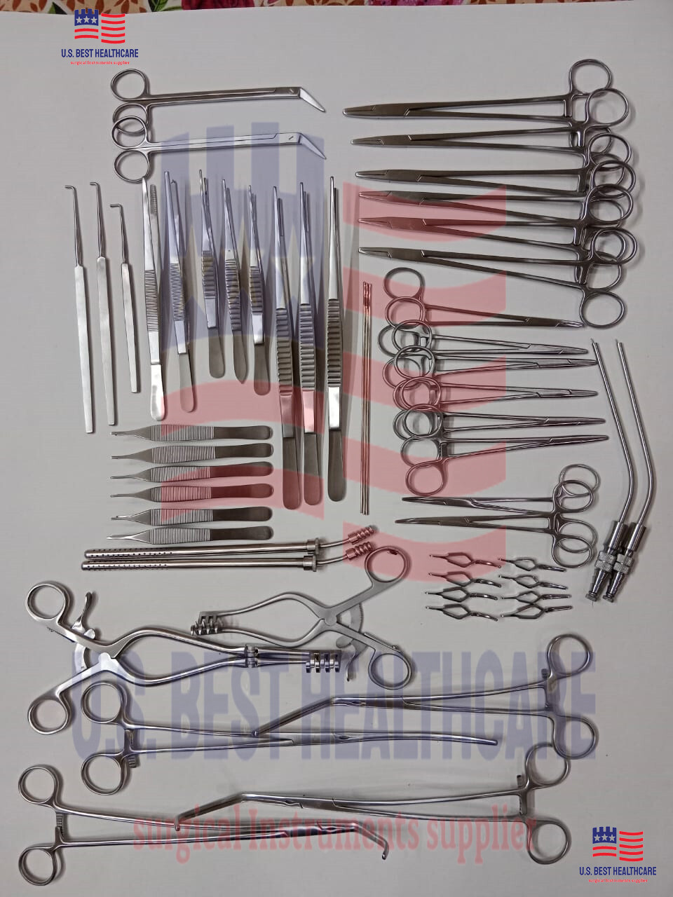 Vascular Surgery Surgical Instruments Set Of 52 Pieces Excellent Quality A+