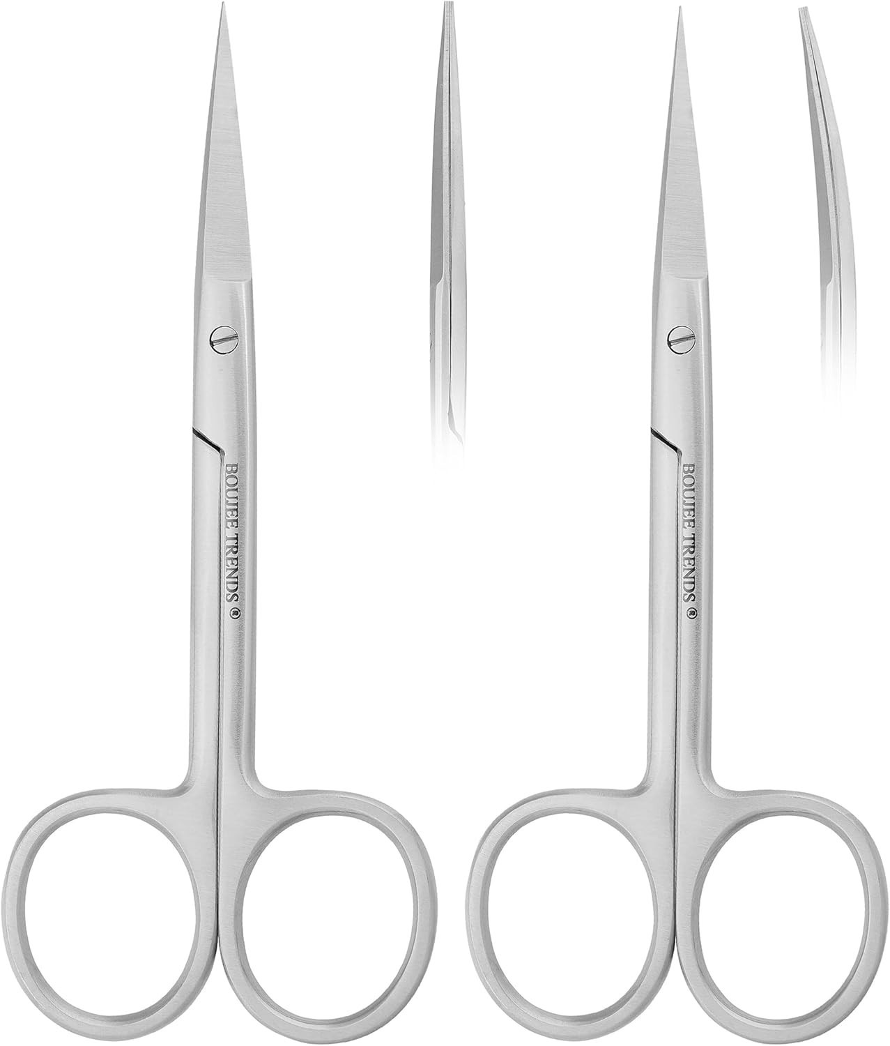 Set of Iris Micro Dissecting Scissors 4.5″ Fine Point Skin Tag Medical Surgical