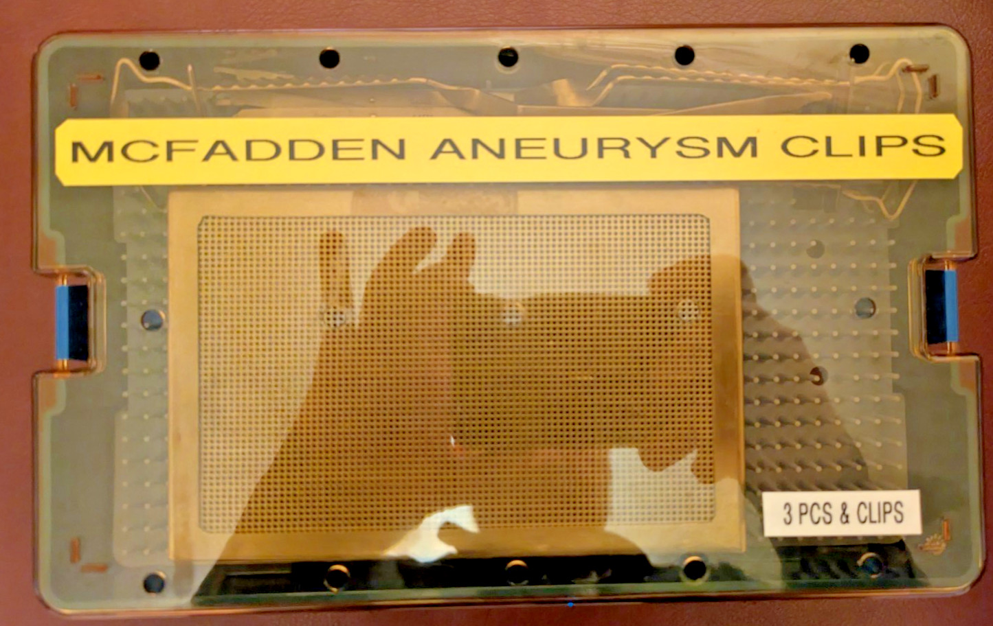 Codman Kees Alex McFadden Aneurysm Clip Set 3 Clip Appliers 43 Clips
