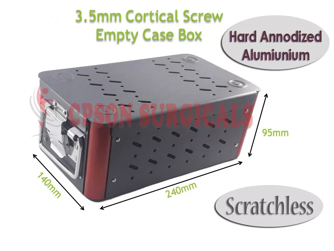 3.5mm cortical empty case box veterinary