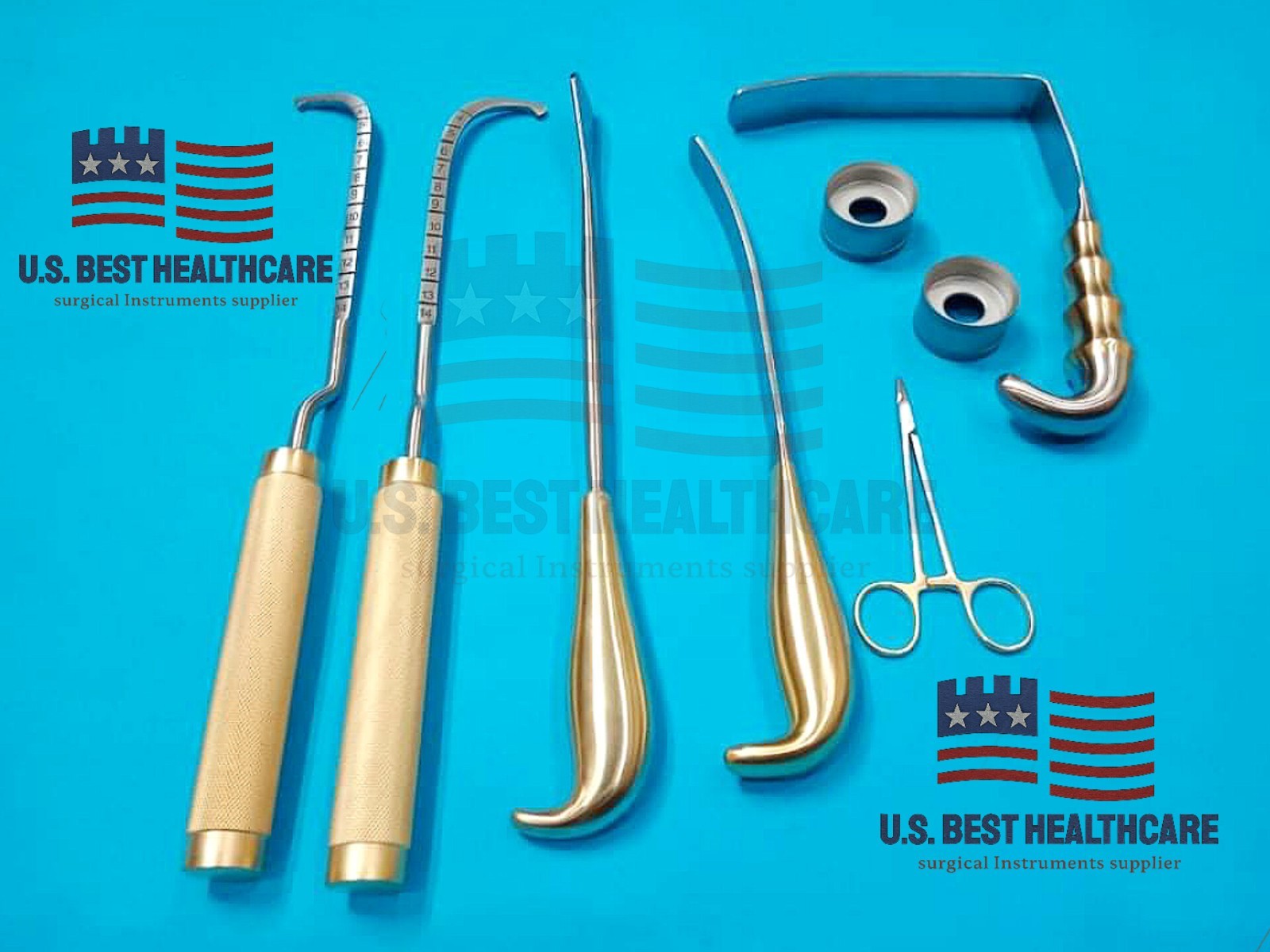 Breast Surgery Instruments Set 8 PCS Plastic Surgery Surgical Instrument Kit Pre