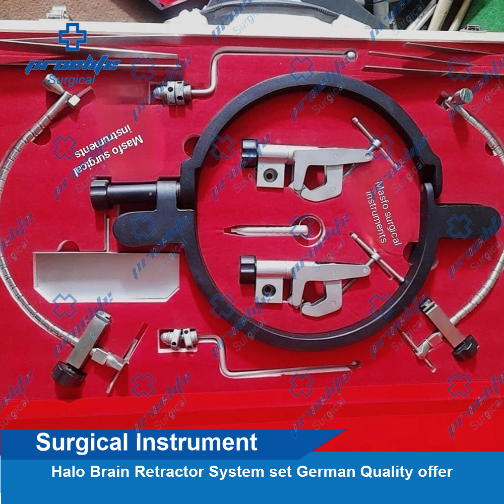 Brain Halo Retractor System Set For Neuro Surgical Set