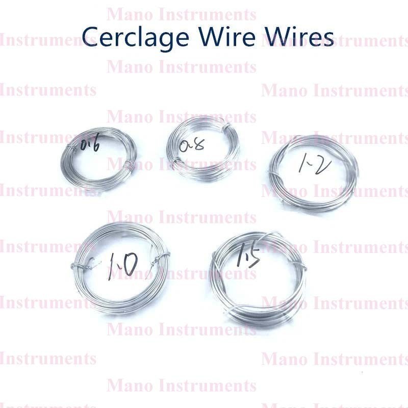 Orthopedic Cerclage Wire Bone Wires Set of 5 Pieces
