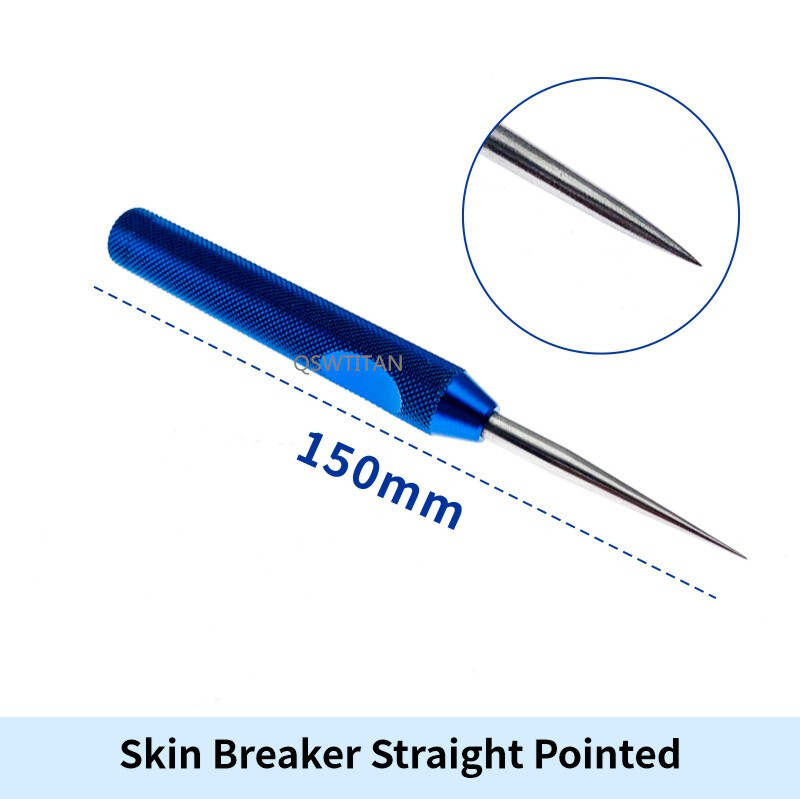SKin Breaker Stainless Steel Surgical Instruments Straight Curved 1pc