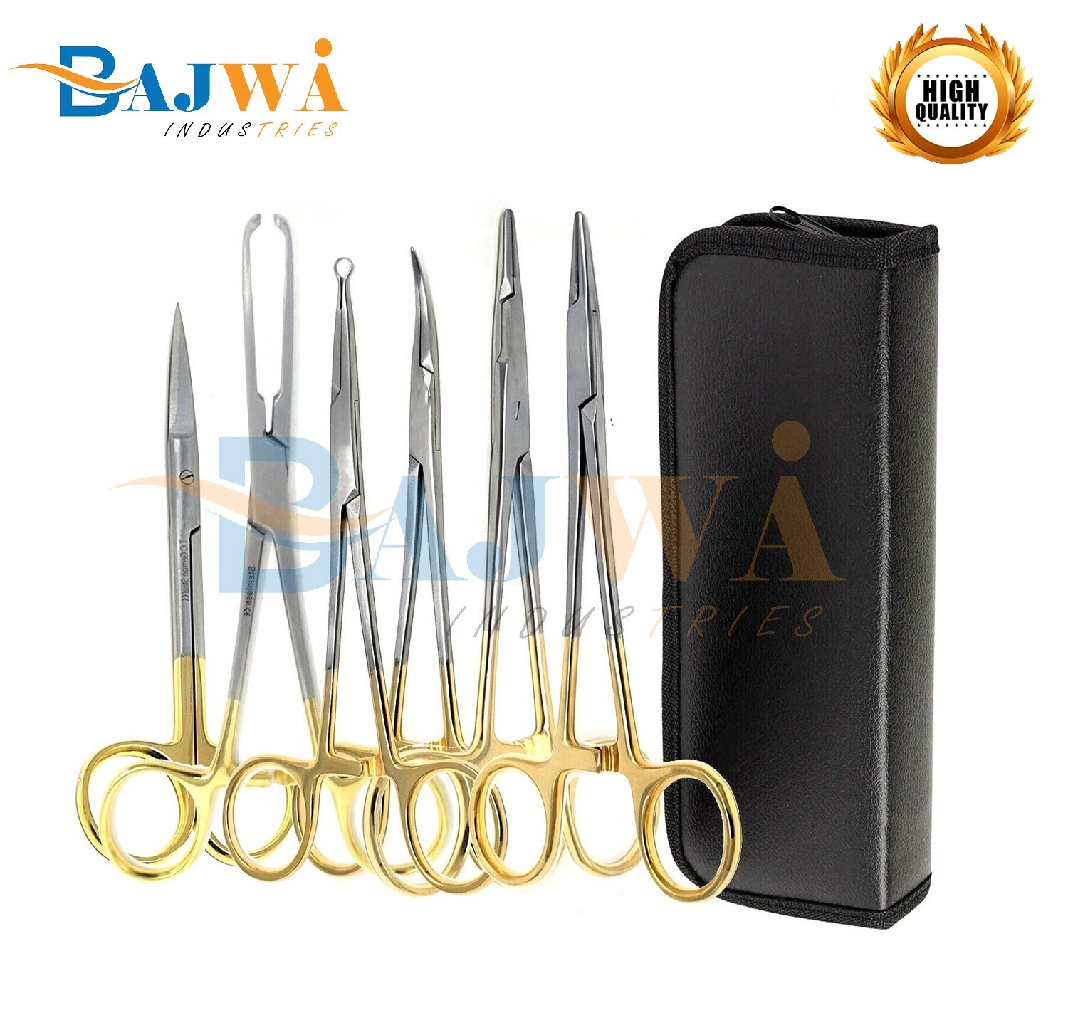 6 Piece German Sutureless Vasectomy, Meatotomy Set, Urology Surgical Instruments