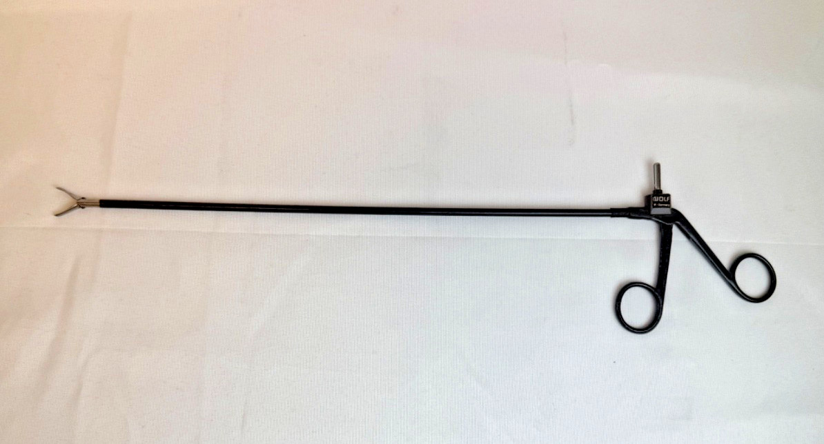 R. Wolf 8383.03 Laparoscopic 5mm x 33cm Atraumatic Monopolar Grasping Forceps