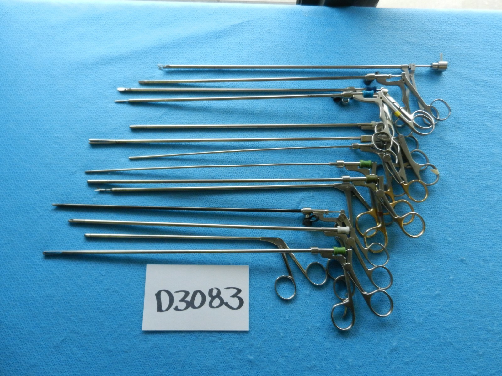 D3083 R. Wolf Cabot Wisap Surgical 5mm Forceps & Scissors Set