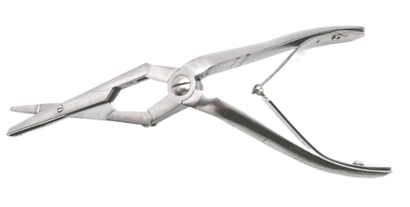 V. Mueller RH2430 Jansen-Struycken Septum Forceps 3.5x19mm ENT Punch OEM