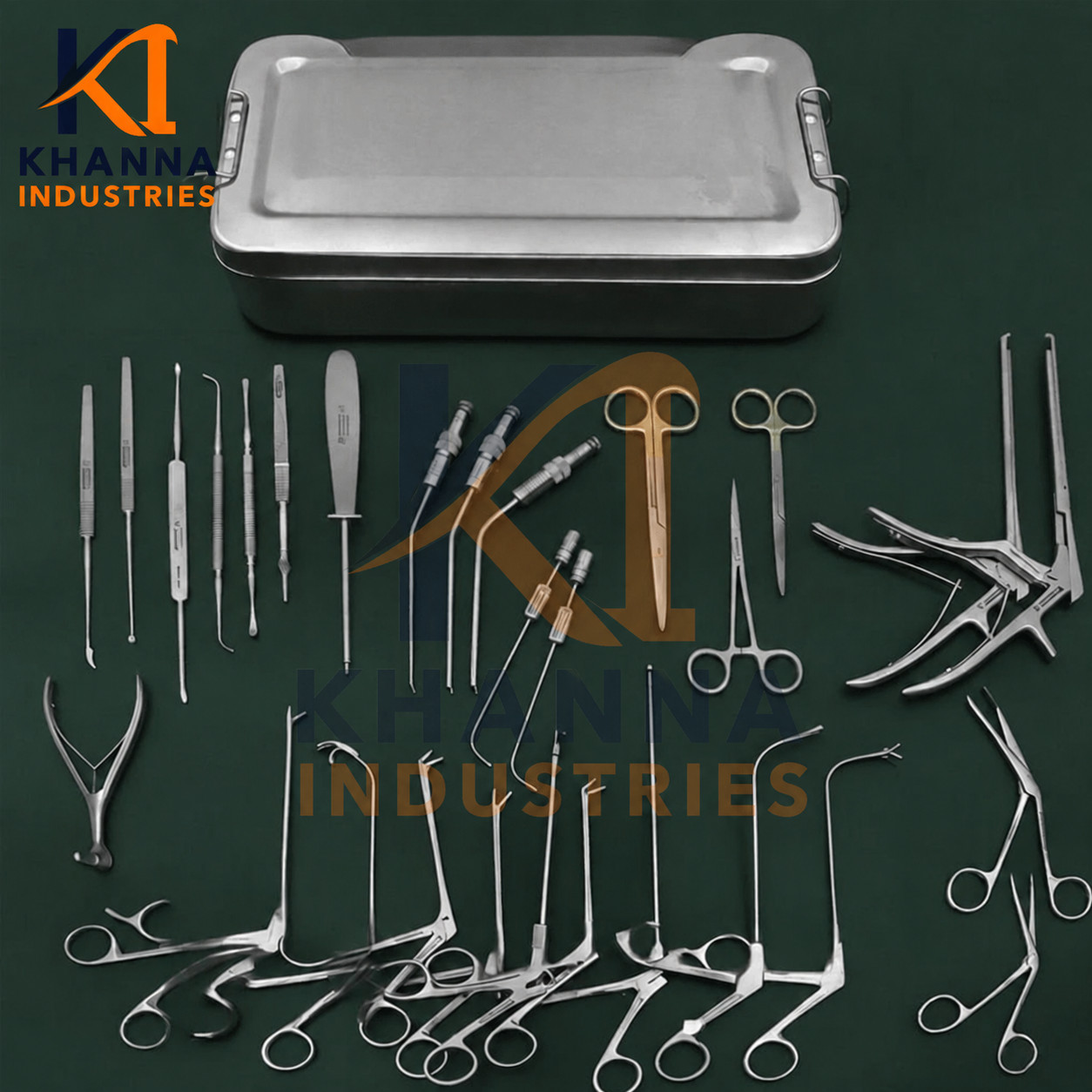 FESS Instruments Set Complete Endoscopic Sinus Surgery Kit ENT Instruments