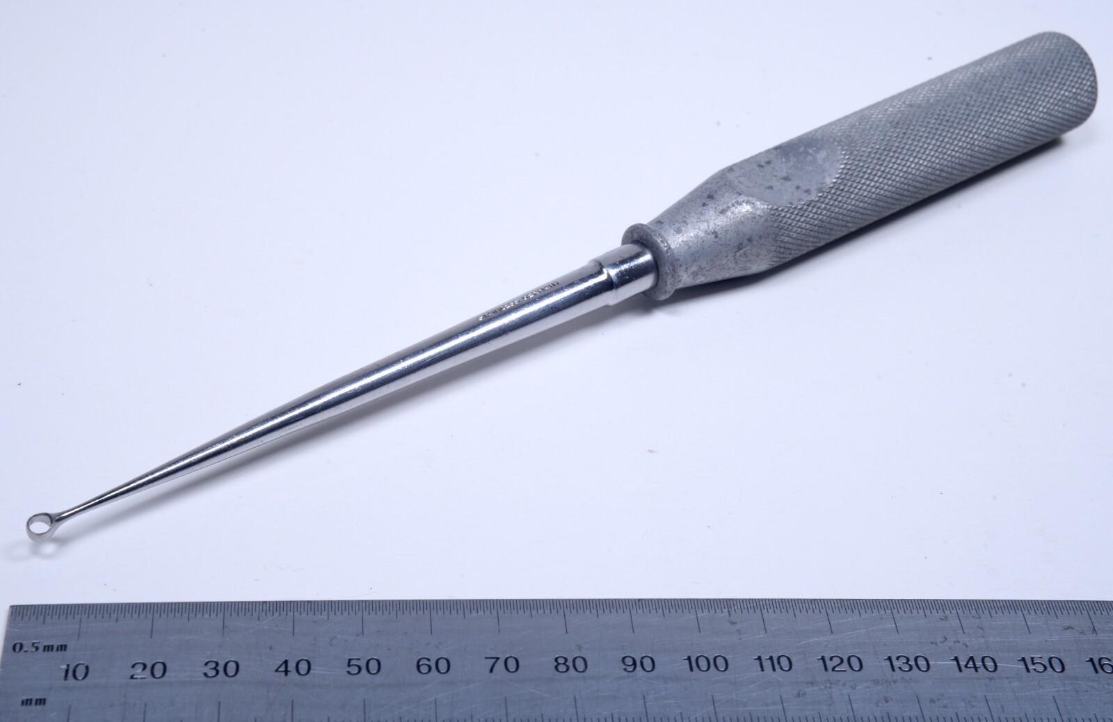 V. Mueller 3.0mm Cone Ring Curette Stainless Steel Surgical