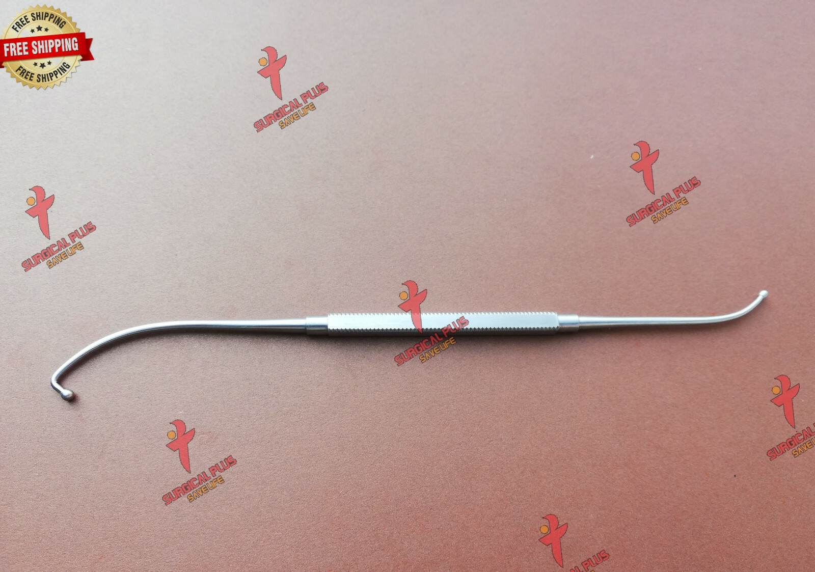 Facial Frontal Sinus Seeker Ball Probe 19.5cm ENT Instruments Endoscopy 2 Pcs