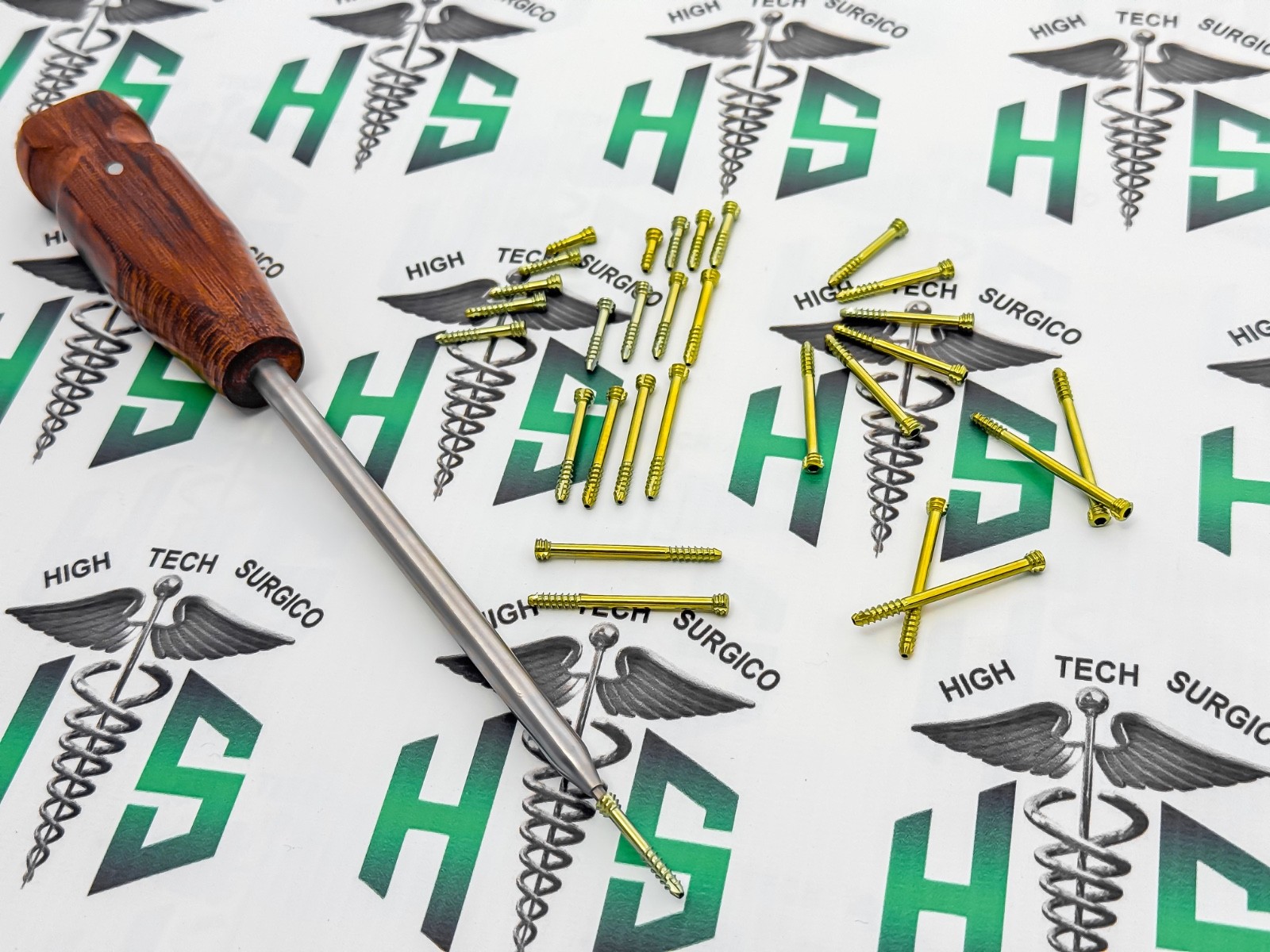 3.0mm HerBert Cannulated Screws Titanium Grade 5 Set 42 Pcs + Screwdriver Gift