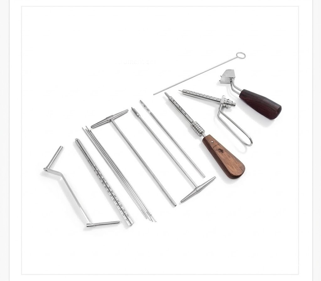 Cannulated Screw Surgical Instrument Set for Orthopedic Bone Fixation