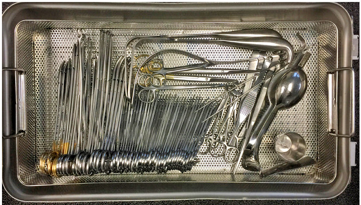 Lot of 65 Codman Aesculap Sklar Vaginal Hysterectomy Set Surgical Instruments