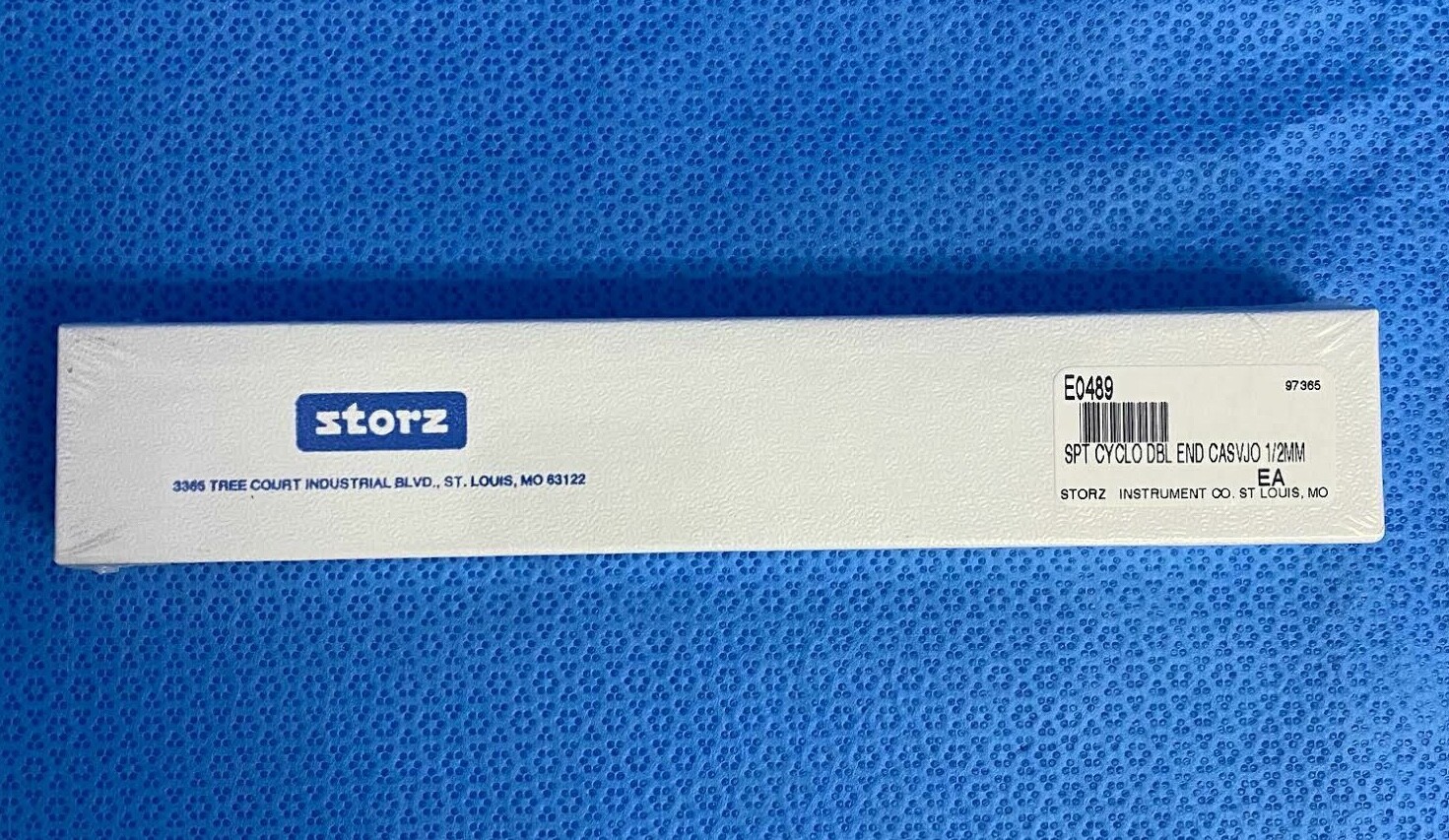 Storz Bausch & Lomb E0489 Castroviejo Cyclodialysis Dbl-Ended Spatula Ophthalmic
