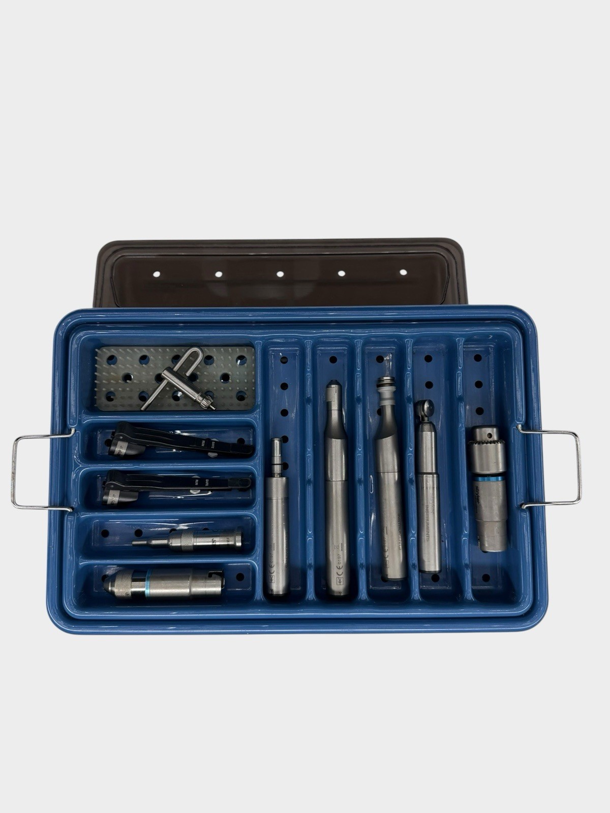 Stryker CORE Universal Driver Set w/ Attachments, Cables & Sterilization Case