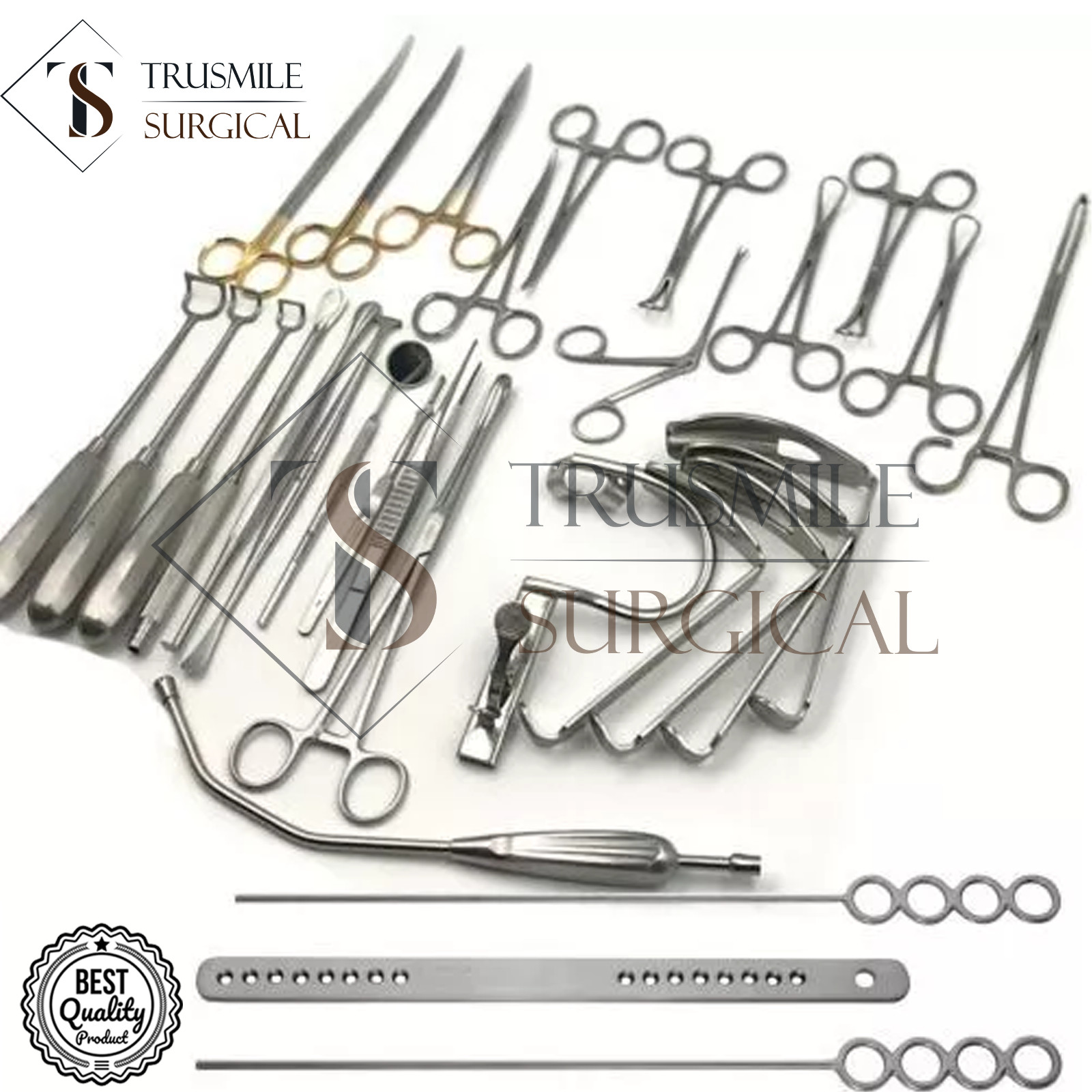 New Tonsillectomy and Adenoidectomy 30 pcs Set Surgical Instruments