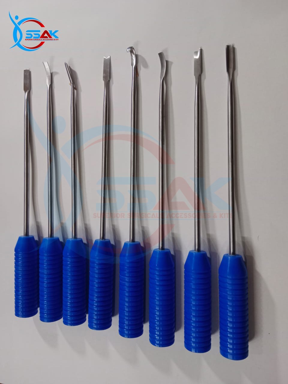 8 Pcs Set Of Cement Retractor Hip Surgery Orthopedic Instruments
