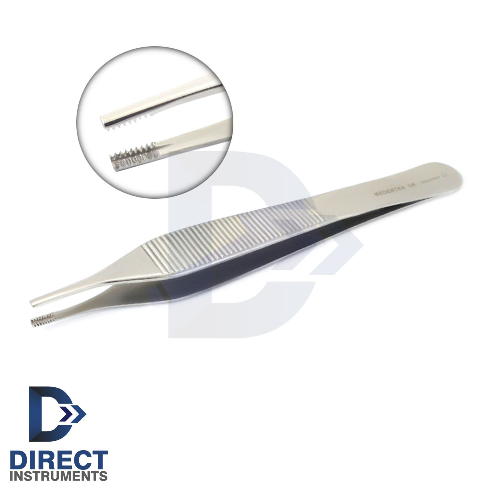 3Pcs Kit Suture Removal Surgical Needle Holder Iris Scissor Tissue Forceps Adson