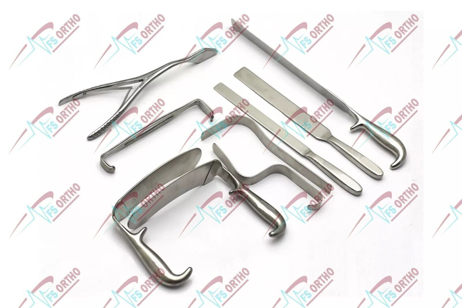 Gluteos instruments Set of 9 Pcs Plastic Surgery Surgical instruments A+ Quality