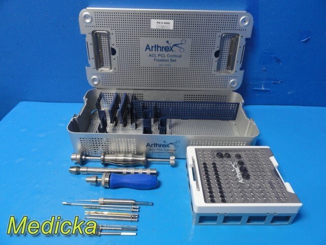 Arthrex AR-1359S ACL PCL Cortical Fixation Set W/ Case, Knee Orthopedics ~ 30044
