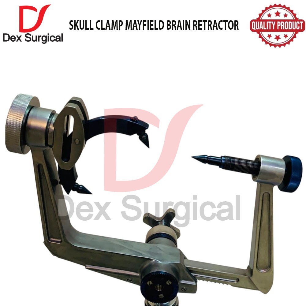 Skull Clamp Mayfield Brain Retractor System Mayfield Retractor System silver
