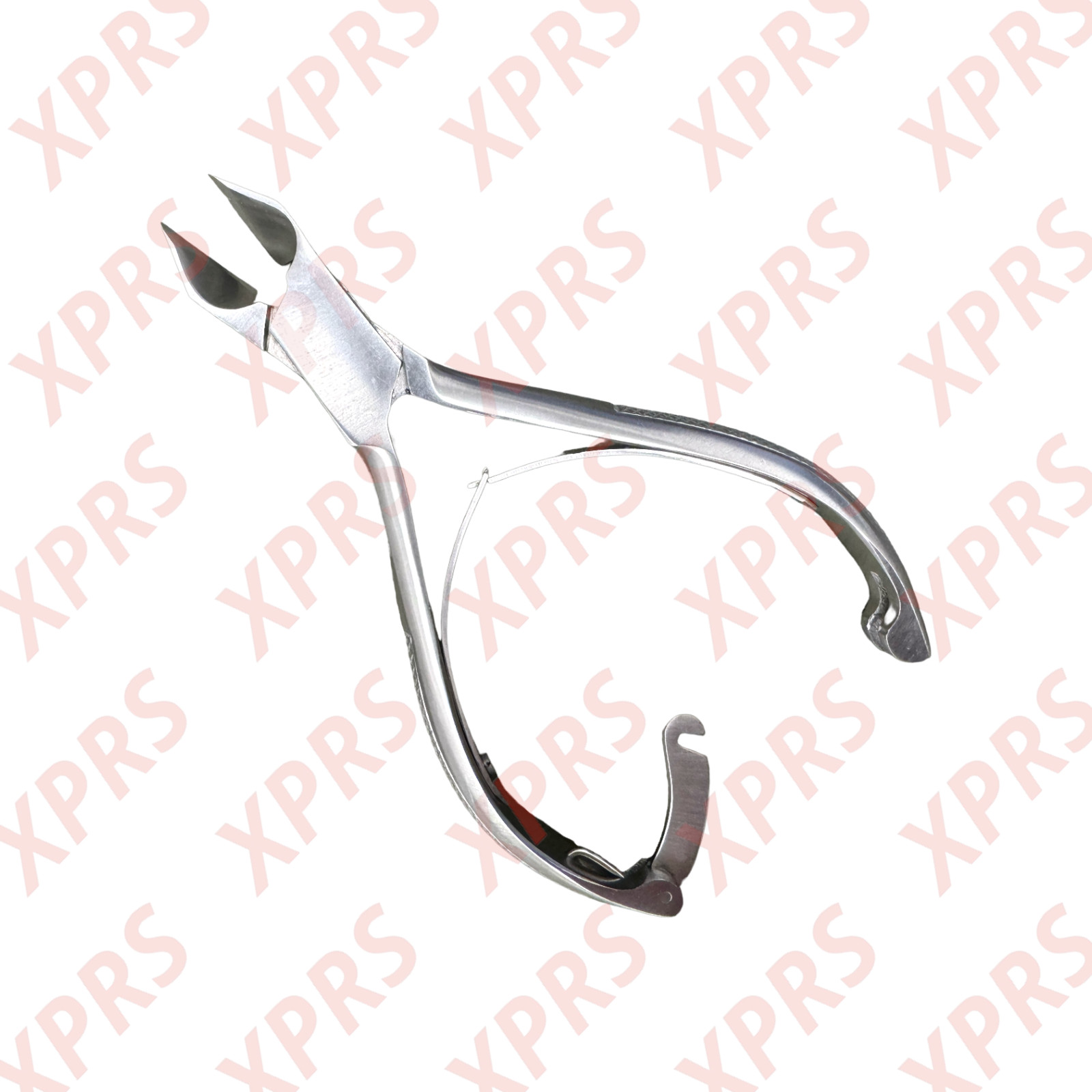 Nail Nipper with Lock, 5.5″, Moon Shape Jaws, Double Spring Handle