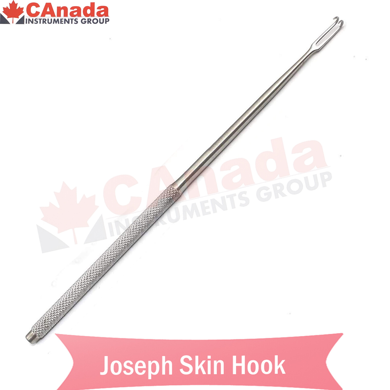 Joseph Skin Double Hook 2mm Sharp Prongs 6.25 Retractor