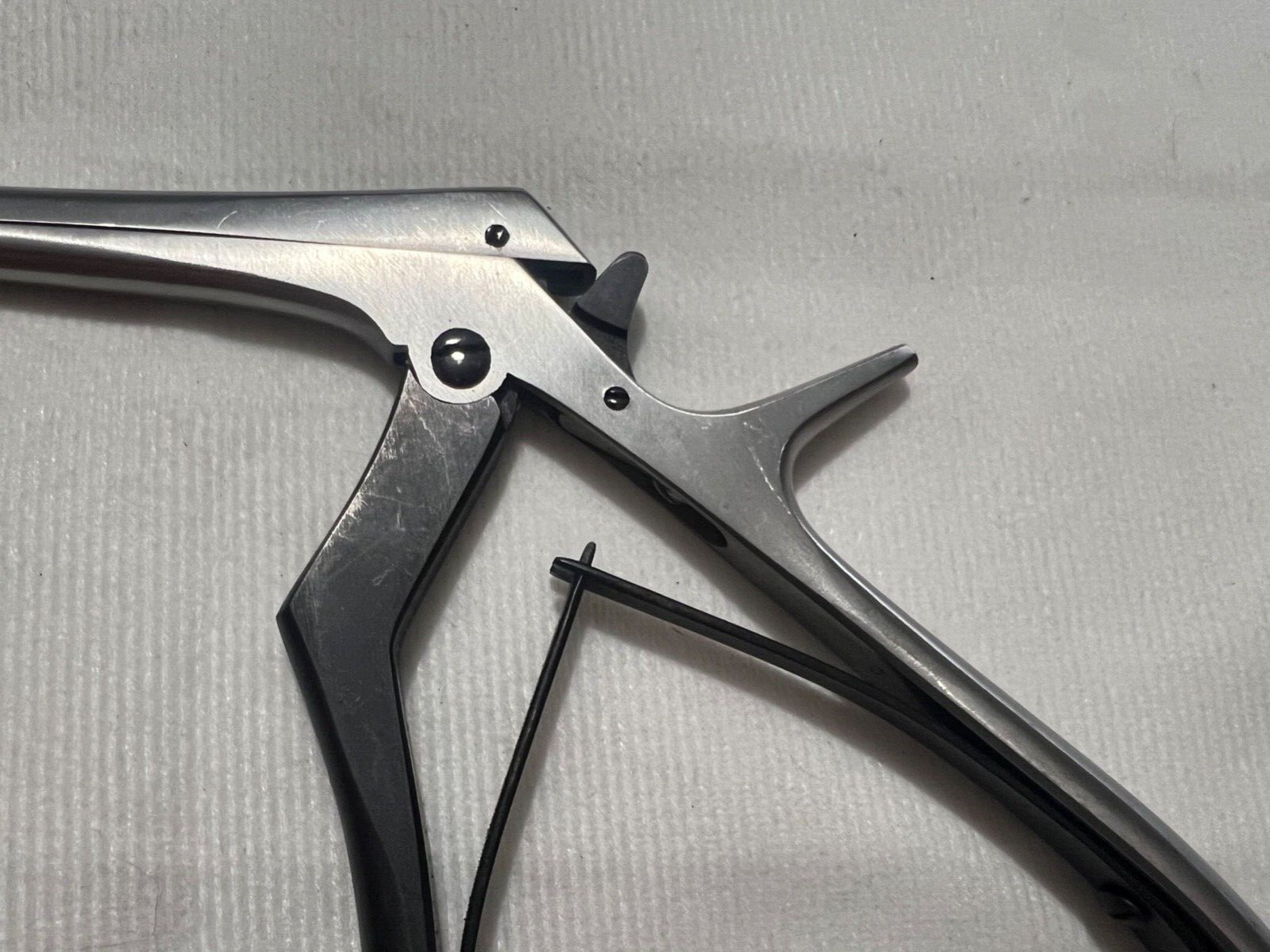 Orthopedic Detachable Micro Kerrison Ronguer 2mm X 40° Upbite X 7″ Length Neuro