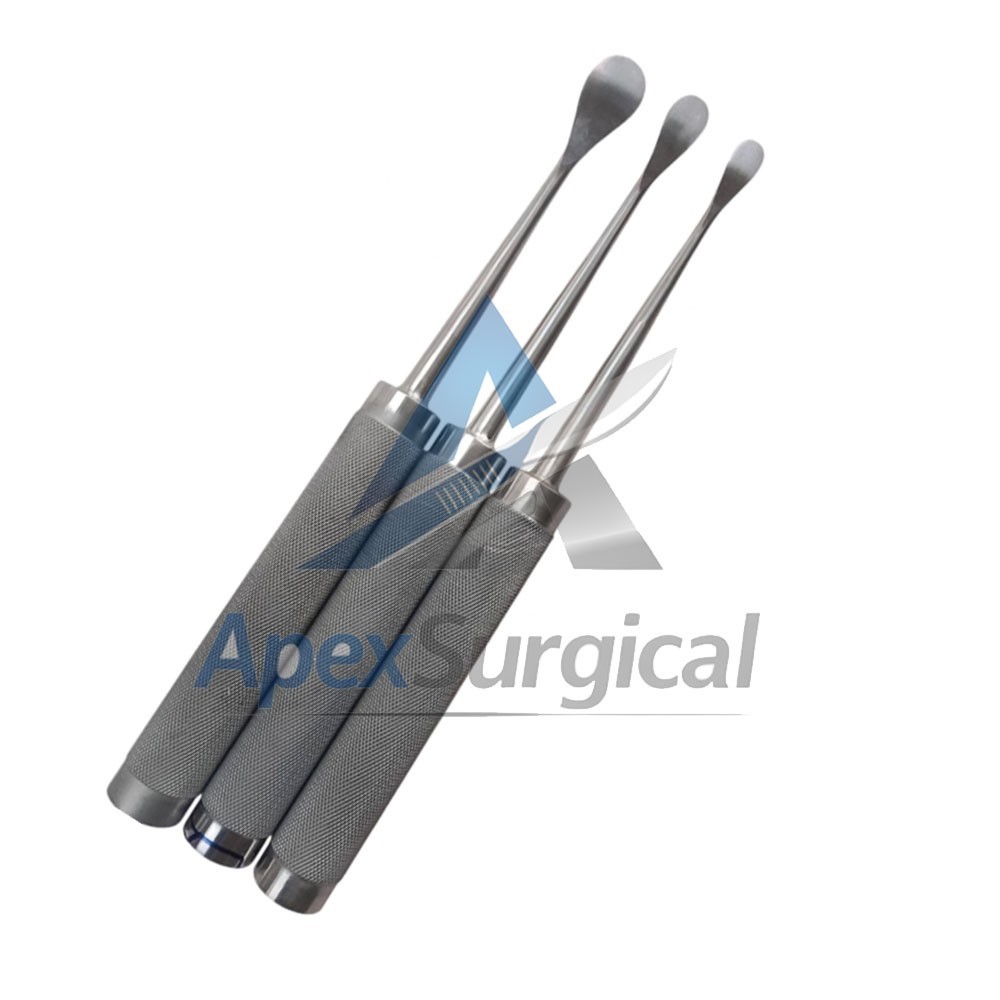 Cobb Spinal Elevators Curved Set Of 3 Orthopedic Surgery Surgical Instruments