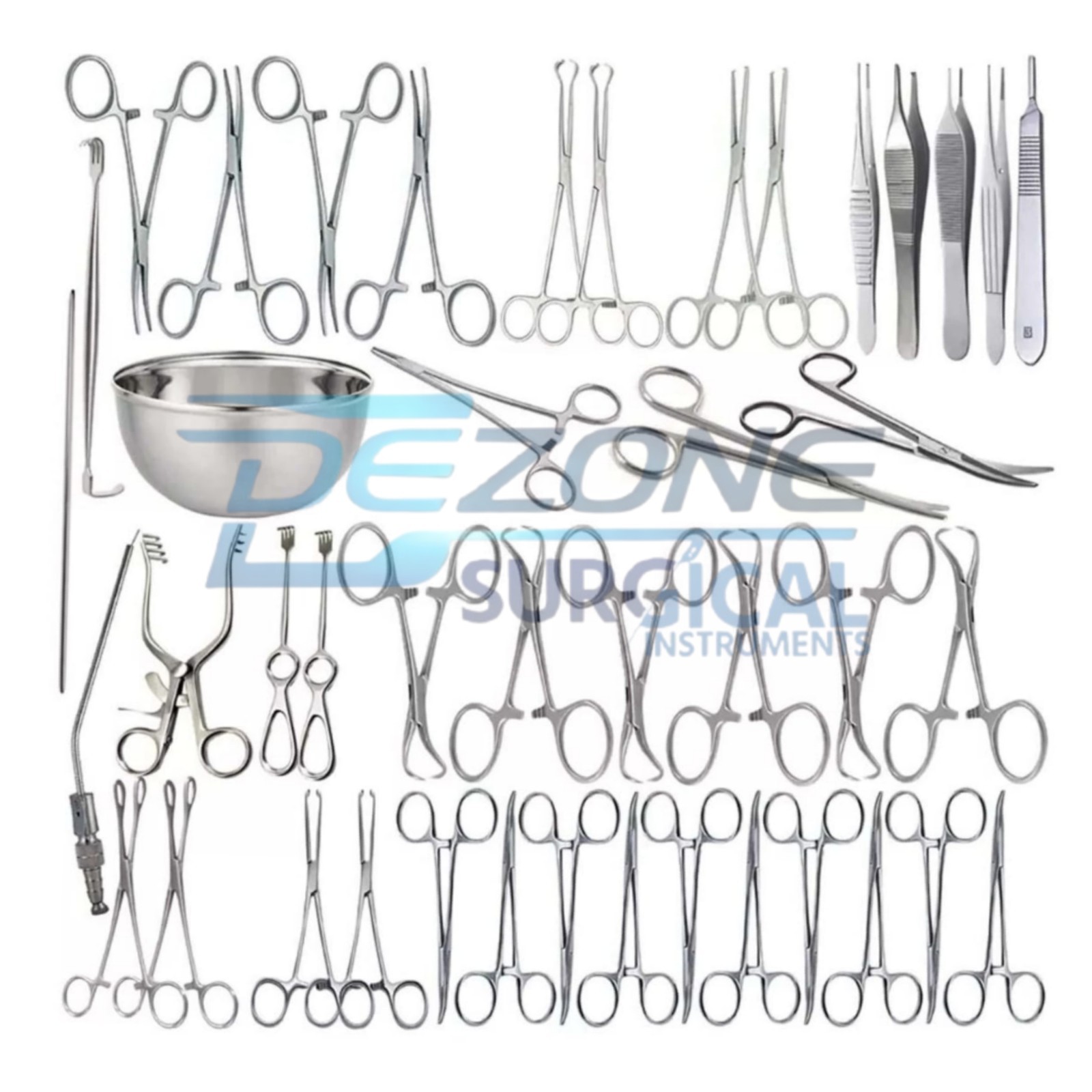 Tendon Nerve Repair Plastic Surgery Set Of 43 Pcs Complete Surgery Instruments