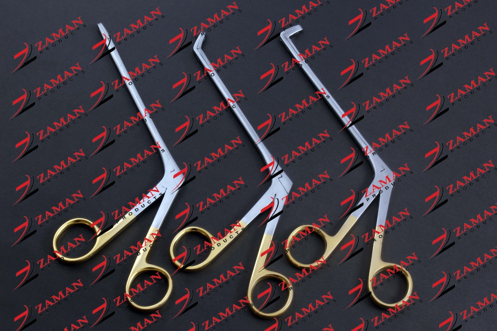 Weil Blakesley Nasal Forceps Straight , 45 & 90 Degree 140mm 3 PCs Set By ZP