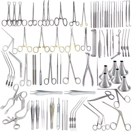 Tympanoplasty Instruments 101 PCs Set Micro Ear Surgery ENT Instruments