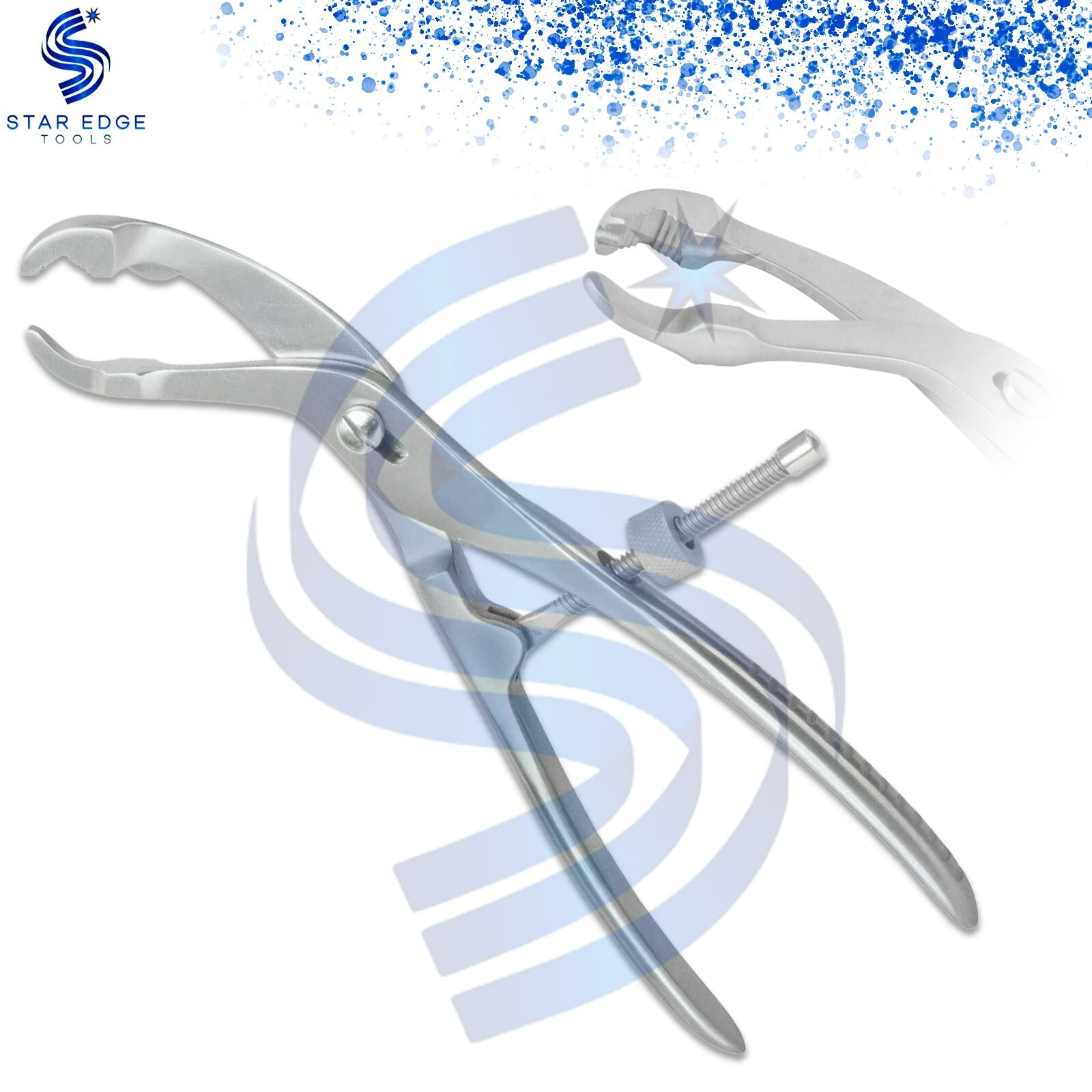 Bone Holding Forceps Verbrugge Clamp Self Centering 28cm Orthopedic German Grade