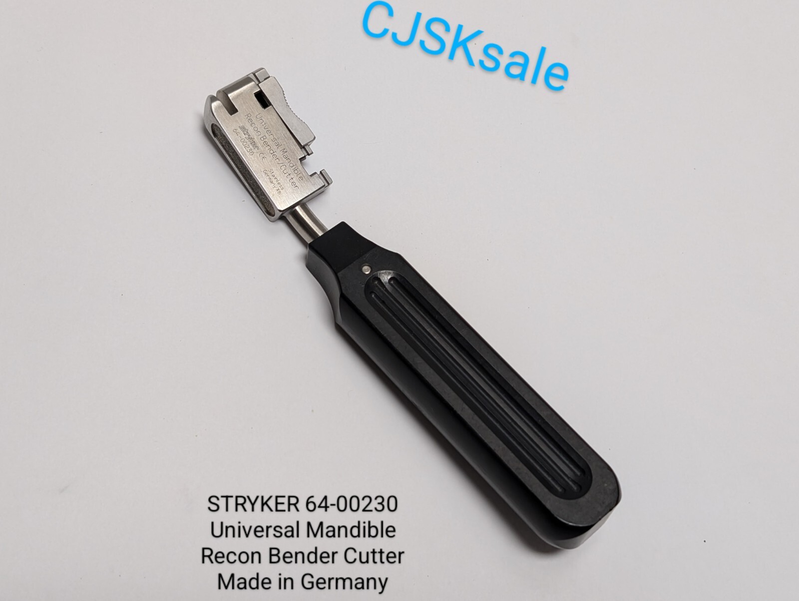 STRYKER 64-00230 Universal Mandible Recon Bender Cutter Made In Germany (USED).