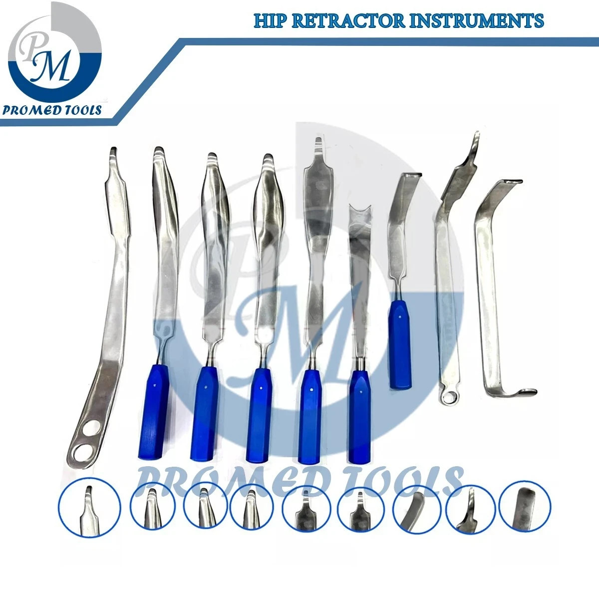 Hip Retractor Arthroplasty Instruments Orthopedic Surgery German Stainless Steel
