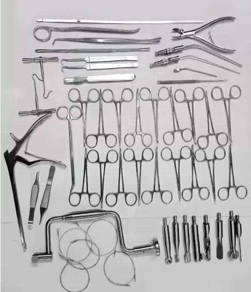 Craniotomy Instruments Set of 50 pcs Orthopedic Surgical Instruments