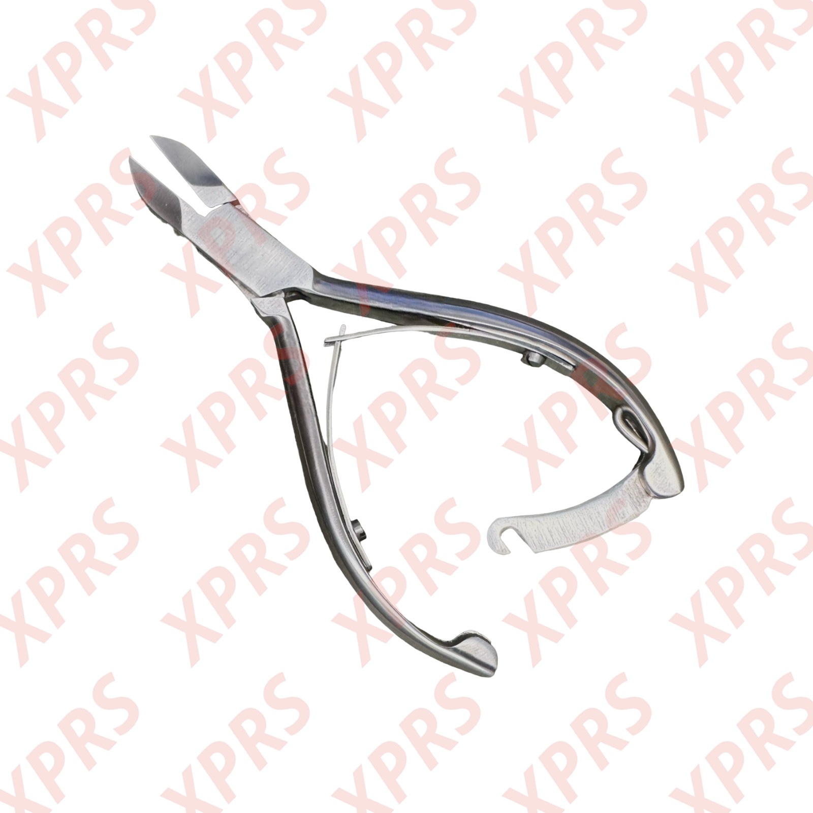 Nail Nipper with Lock, 4.5″, Concave Jaws