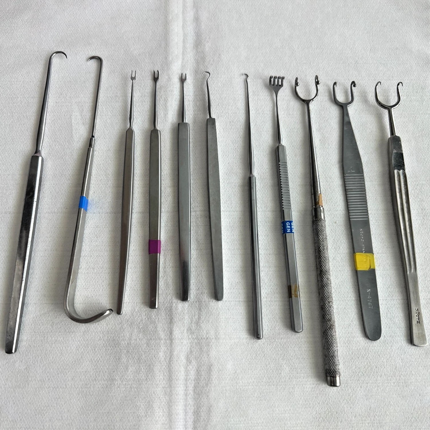 Surgical Skin Hook Retractors 11Single & Double Blunt And Sharp Storz,V. Mueller