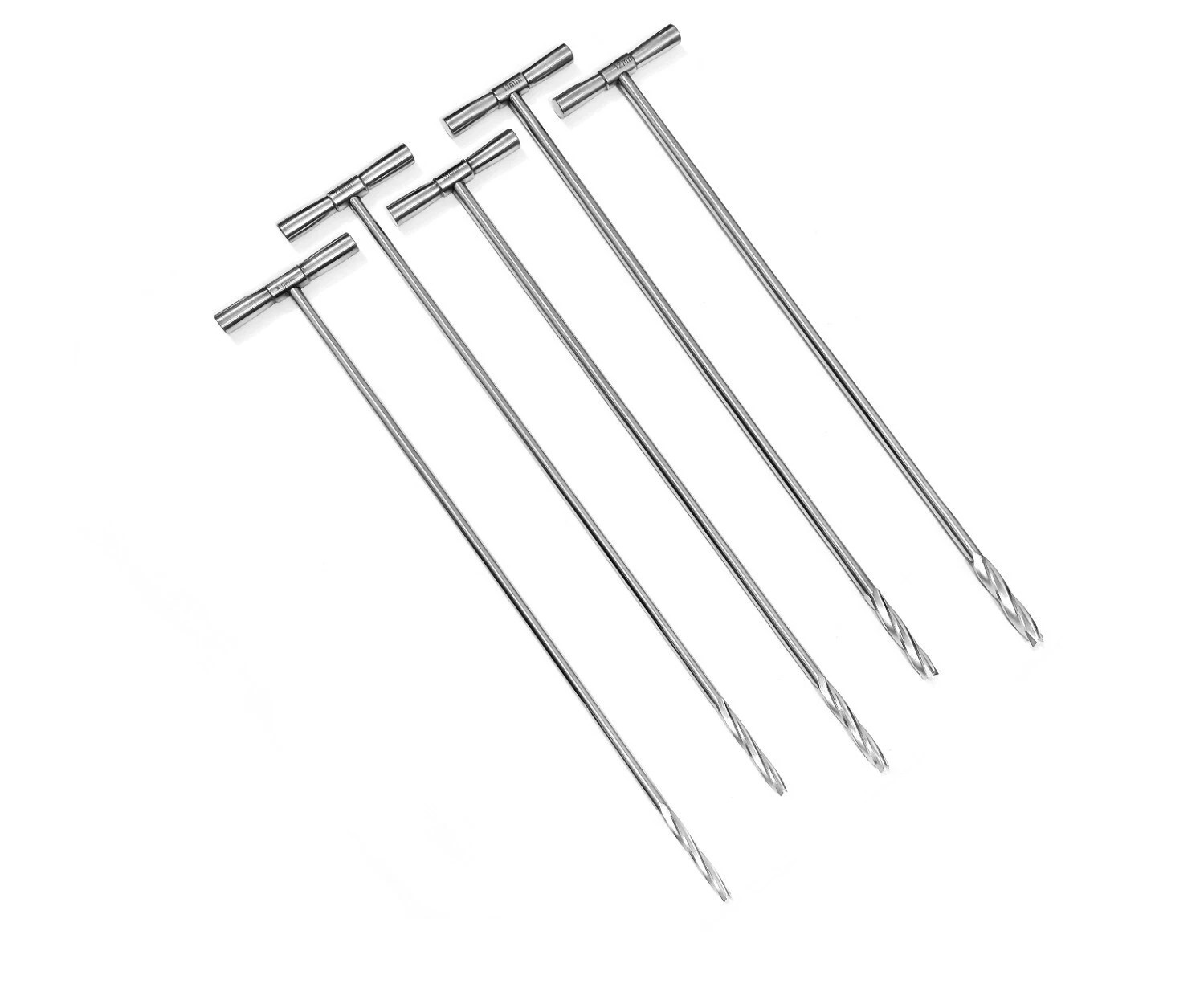 Cannulated T Handle Reamer 8mm to 12mm Lot of 5pcs Stainless Steel Instrument