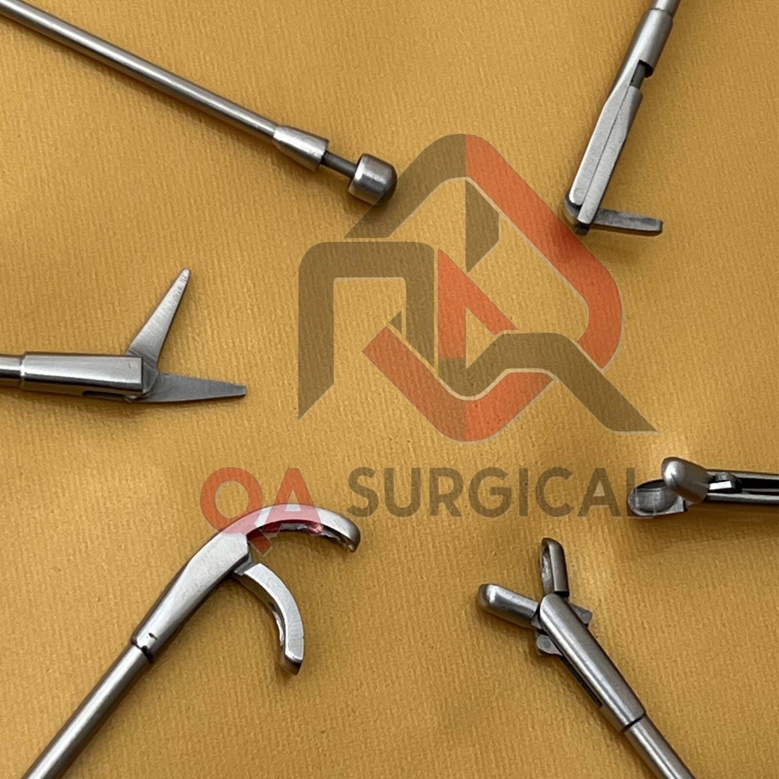Fess Instruments Set, Endoscopic Sinus Surgery 6 Pcs ENT Instrument Set German
