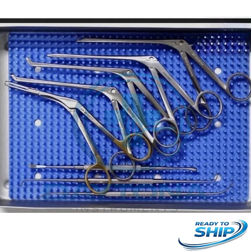 Assorted Minor Endoscopic Fess ENT Sinus Plastic Surgery Instruments Set of 8 Ps