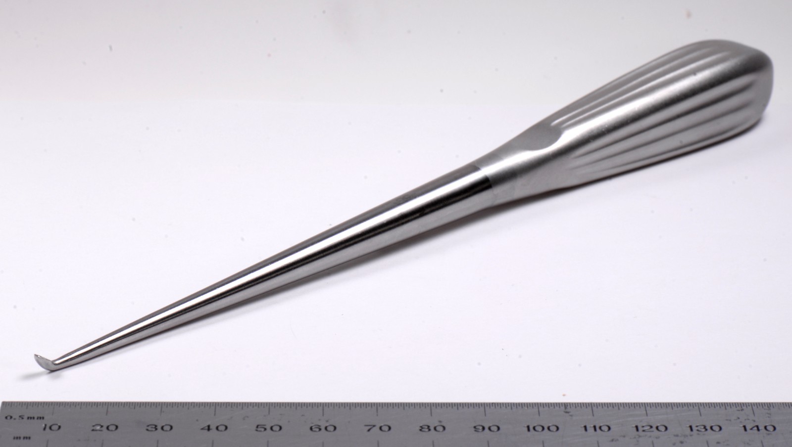 George Tiemann Bone Curette 8¾” Angled Size 00 Surgical Stainless Steel