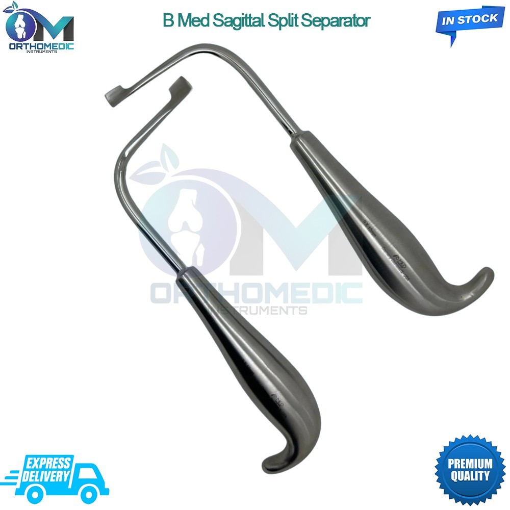 B Med Sagittal Split Separator Left Right Orthopedic Surgical Instruments.